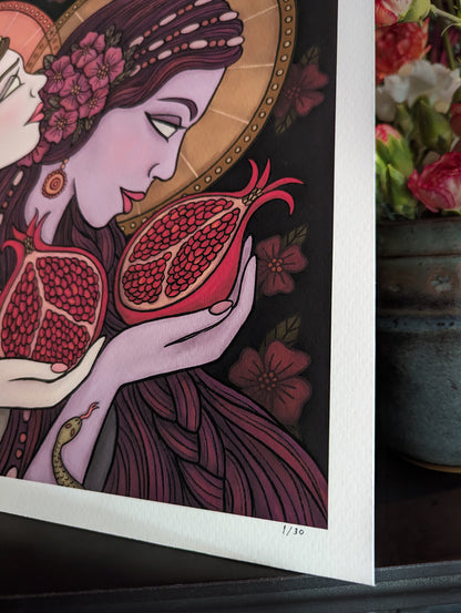 Persephone & the Pomegranate